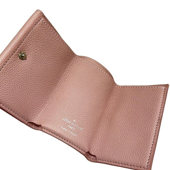 Auth LOUIS VUITTON Portefeiulle Lock Mini M67859 Rose Ballerine Lockme - Picture 4 of 6